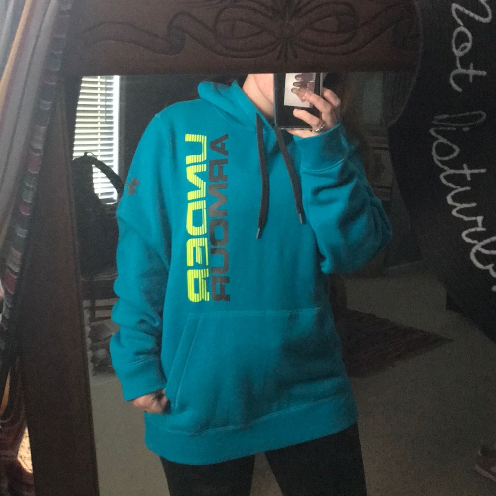 Unisex blue under amour sweatshirt